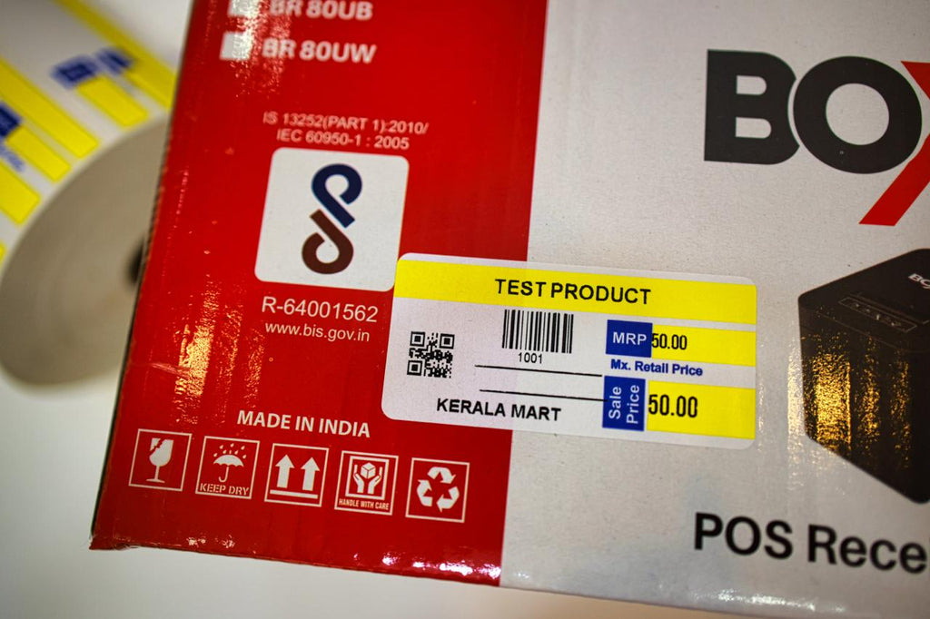 SPECIAL BARCODE LABELS